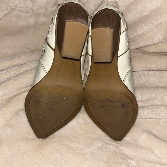 MIA Women's White Western Cowboy Boots Size 7 1/2 - Picture 5 of 7